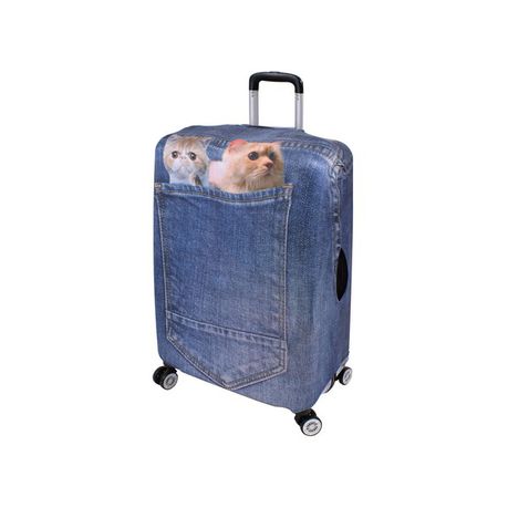 Marco Stretch Luggage Cover 28 inch - Cats