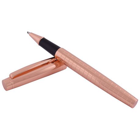 Rhombus Roller Ball Pen (Rosegold)