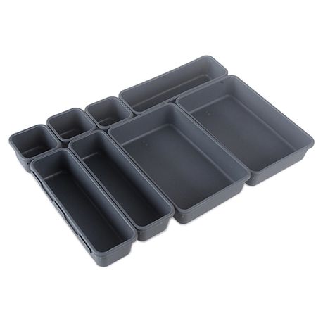 8 Piece Drawer Organizer Dividers Buy Online in Zimbabwe thedailysale.shop