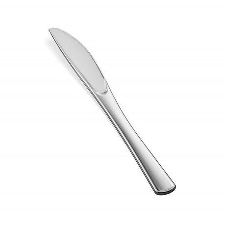 Gizmo - Elegant Silver Plastic Knives - Set Of 12 Buy Online in Zimbabwe thedailysale.shop