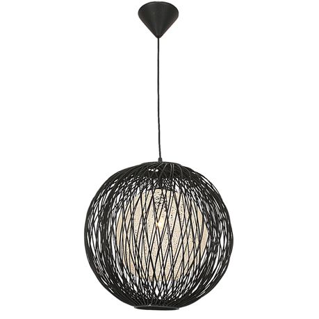 Bright Star Lighting Black Outer Bamboo Cover with Natural Inner Twine Buy Online in Zimbabwe thedailysale.shop