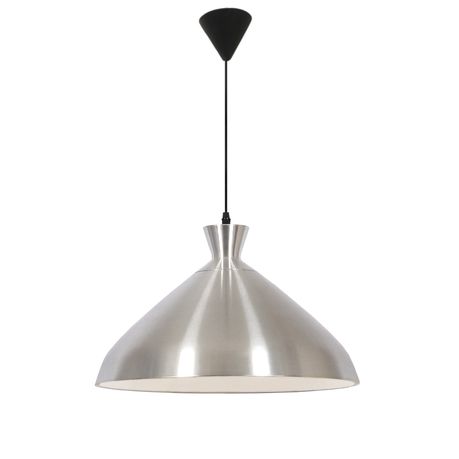 Bright Star Lighting Aluminium Dome Pendant with Black Cord - 235mm