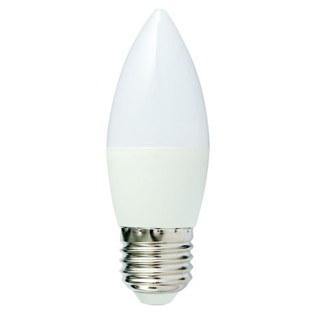 5 Watt LED E27 Candle Bulb Cool White Buy Online in Zimbabwe thedailysale.shop