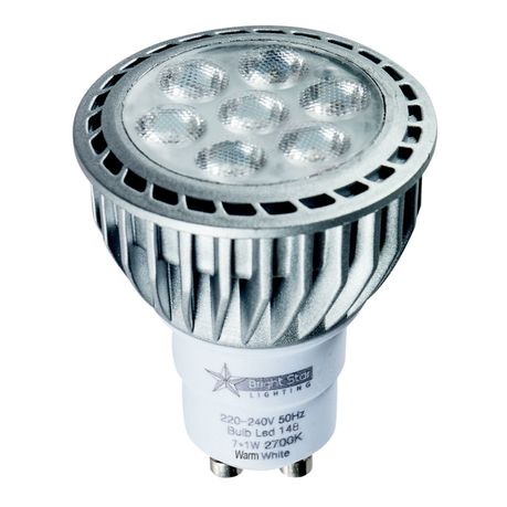 7 Watt GU10 Bulb in Warm White Buy Online in Zimbabwe thedailysale.shop