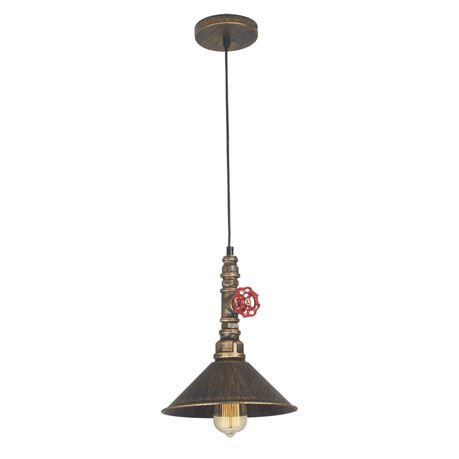 Bright Star Lighting Single Copper Coloured Pendant with Shade Buy Online in Zimbabwe thedailysale.shop