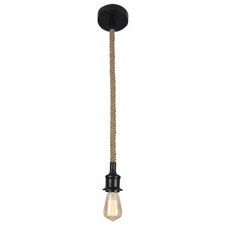 Bright Star Lighting Metal Pendant with Rope