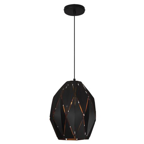 Bright Star Lighting Oval Metal Pendant