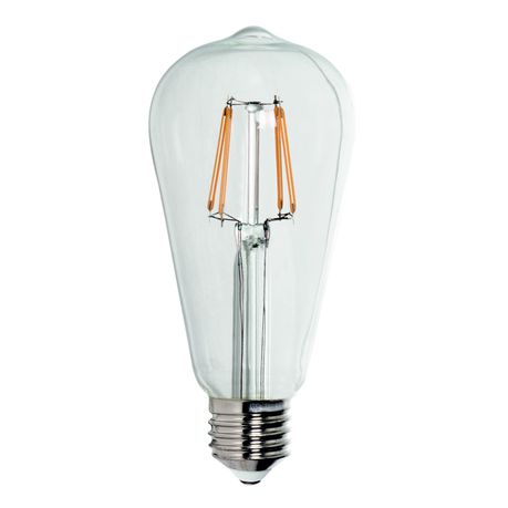 4,5 Watt ST64 Candle Fillament Dimmable LED in Warm White Buy Online in Zimbabwe thedailysale.shop