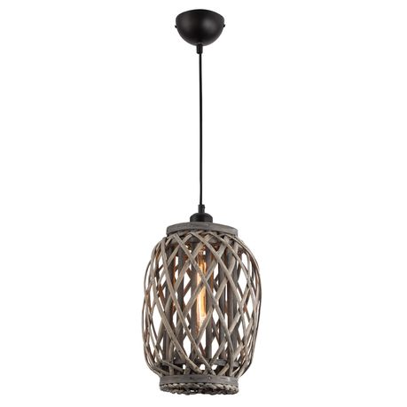 Bright Star Lighting Light Coloured Metal and Rattan Pendant Buy Online in Zimbabwe thedailysale.shop