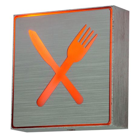 1 Watt LED Knife and Fork Sign Buy Online in Zimbabwe thedailysale.shop