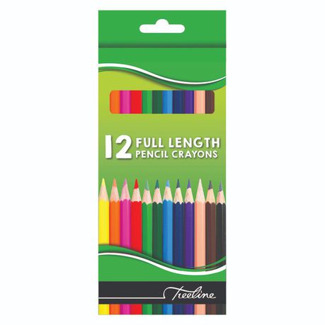 Treeline Pencil Crayons 12's Full Length