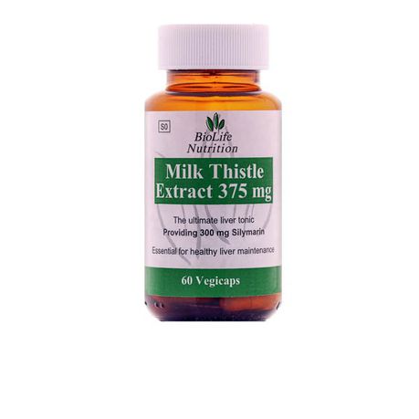 BioLife Milk Thistle Extract - 375mg Buy Online in Zimbabwe thedailysale.shop