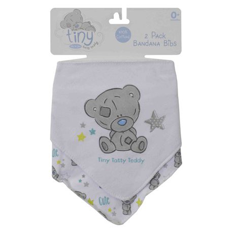 Tatty Teddy - White Bandana Bibs - Set Of 2 Buy Online in Zimbabwe thedailysale.shop