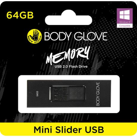 Body Glove 64GB Memory Mini slider USB Buy Online in Zimbabwe thedailysale.shop