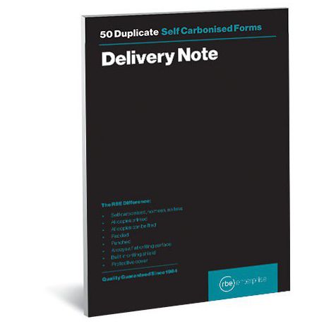 RBE: Delivery Note Duplicate Book - A5