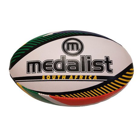 Medalist SA Flag Rugby Ball (Size:5)