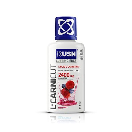 USN Liquid L-Carnicut Very Berry L-Carnitine Base - 240ml Buy Online in Zimbabwe thedailysale.shop