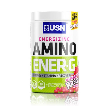 USN Amino Ener-G Raspberry Soda Rascal - 300g