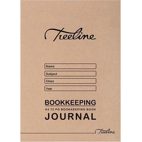 Treeline Bookkeeping Books A4 72 pg Soft Cover Journal (Pack of 20)