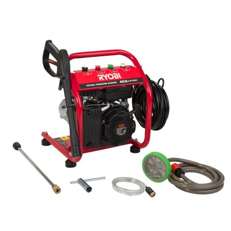 Ryobi - High Pressure Washer Petrol - 2.9HP