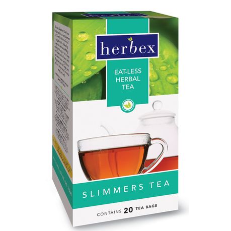 Herbex Slimmers Eat-Less Tea - 20 Buy Online in Zimbabwe thedailysale.shop