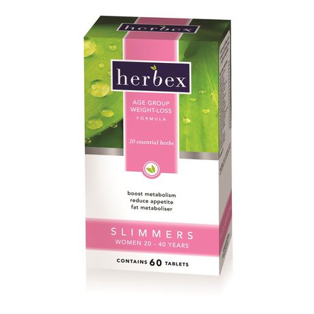 Herbex Women Slimmers  - 20 to 40 years (60 Tablets) Buy Online in Zimbabwe thedailysale.shop