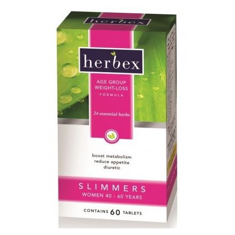 Herbex Women Slimmers  - 40 to 60 years (60 Tablets) Buy Online in Zimbabwe thedailysale.shop