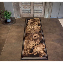 Load image into Gallery viewer, Lush Living - Rug Safari Big Five Runner 70 x 250 - Black
