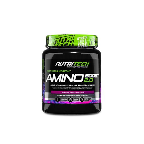 Nutritech Amino Boost Glacier Grape - 540g Buy Online in Zimbabwe thedailysale.shop