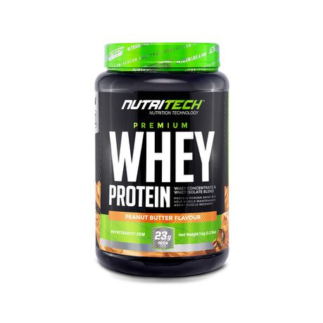 Nutritech Premium Whey Protein Peanut Butter 1kg Buy Online in Zimbabwe thedailysale.shop