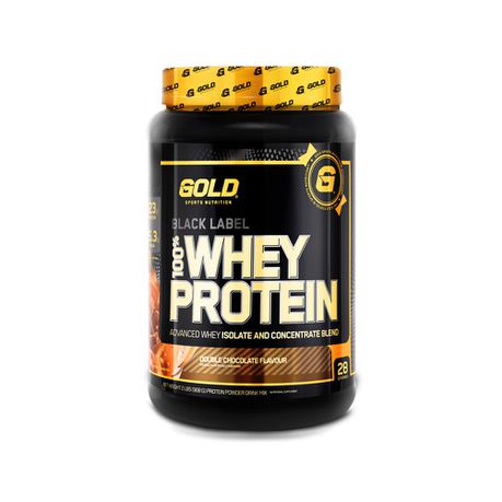 Gold Sports Nutrition 100% Whey Protein Chocolate - 908g Buy Online in Zimbabwe thedailysale.shop