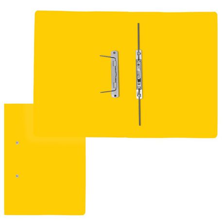 Treeline Accessible Files Yellow Foolscap - Pack of 4