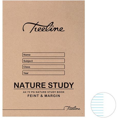 Treeline Nature Study Books A4 72 pg (Pack of 20) Buy Online in Zimbabwe thedailysale.shop