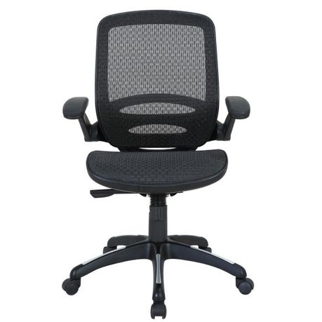 Linx Kyro Task Mid Back Mesh Chair  - Black