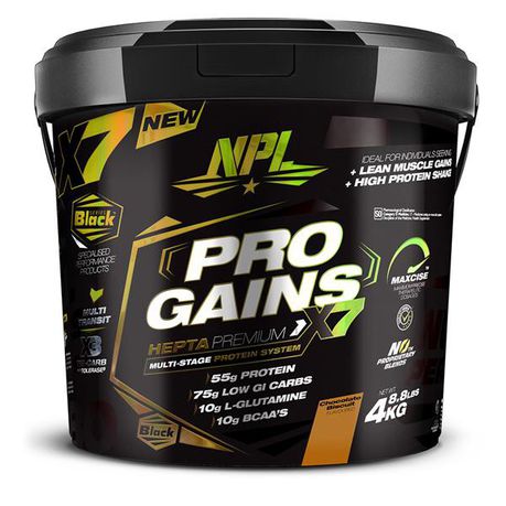 NPL Pro Gains, Choc Biscuit - 4kg