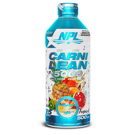 NPL 500ml Carni Lean 5000 Liquid - Tropical Punch Buy Online in Zimbabwe thedailysale.shop