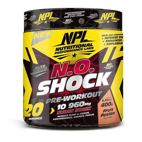 NPL N.O. Shock, Fruit Fusion - 400g Buy Online in Zimbabwe thedailysale.shop