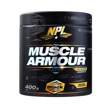 NPL - Muscle Armour, Mango Orange - 400g Buy Online in Zimbabwe thedailysale.shop