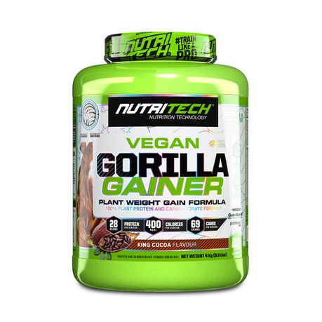 Nutritech Vegan Gorilla Gainer - King Cocoa - 4kg