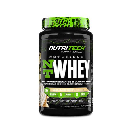 Nutritech NOTORIOUS NT Whey Vanilla Soft Serve - 2lb Buy Online in Zimbabwe thedailysale.shop