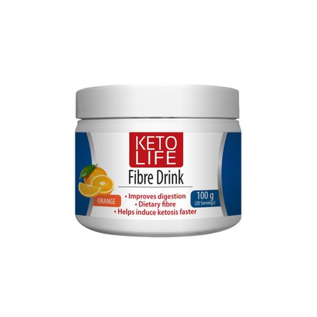 Keto Life Fibre Drink Orange 100G Buy Online in Zimbabwe thedailysale.shop