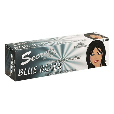 Secrets Cream Colour Blue Black - 50ml Buy Online in Zimbabwe thedailysale.shop