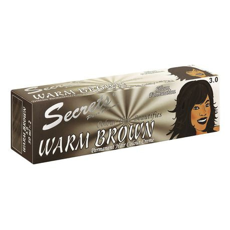 Secrets Cream Colour Warm Brown - 50ml