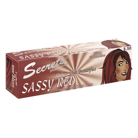 Secrets Cream Colour Sassy Red - 50ml Buy Online in Zimbabwe thedailysale.shop