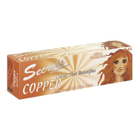 Secrets Cream Colour Copper - 50ml Buy Online in Zimbabwe thedailysale.shop