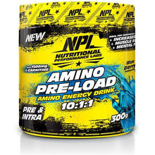 Load image into Gallery viewer, NPL Amino Preload, Blueberry - 300g
