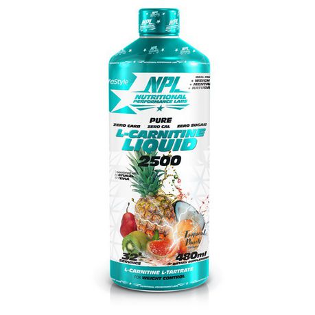 NPL L-Carnitine, Tropical Punch - 480ml Buy Online in Zimbabwe thedailysale.shop