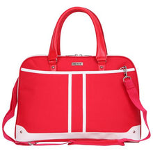 Load image into Gallery viewer, Black 15.6 Ladies Shoulder Sling Laptop Bag - Red
