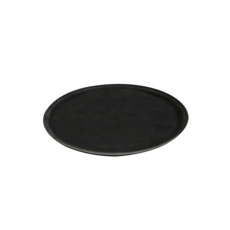 Cater Basix non slip tray black 350 mm round