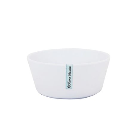 Home Classix Melamine HD Round Taper Bowl 150x65mm White